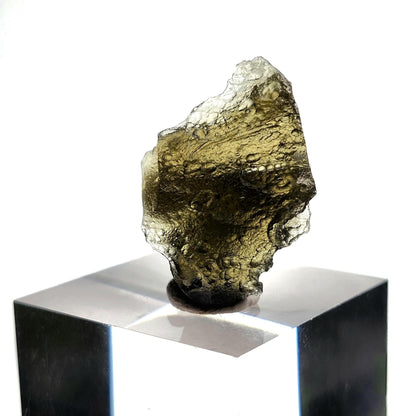 Genuine Moldavite Specimen 2.29g, Authentic Moldavite Tektite, Moldavite Crystal
