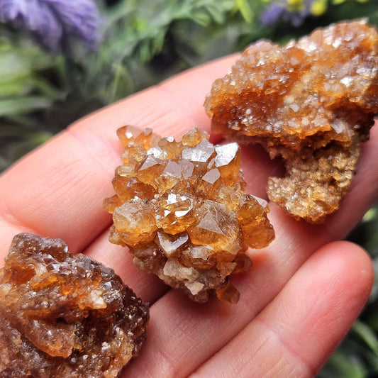 Raw Untreated Citrine Cluster