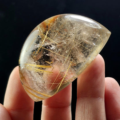 Polished Rutilated Quartz