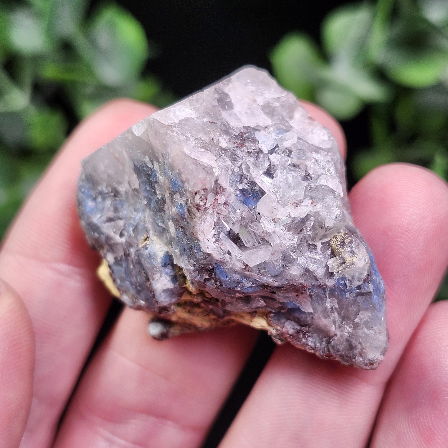 Papagoite Quartz Crystal