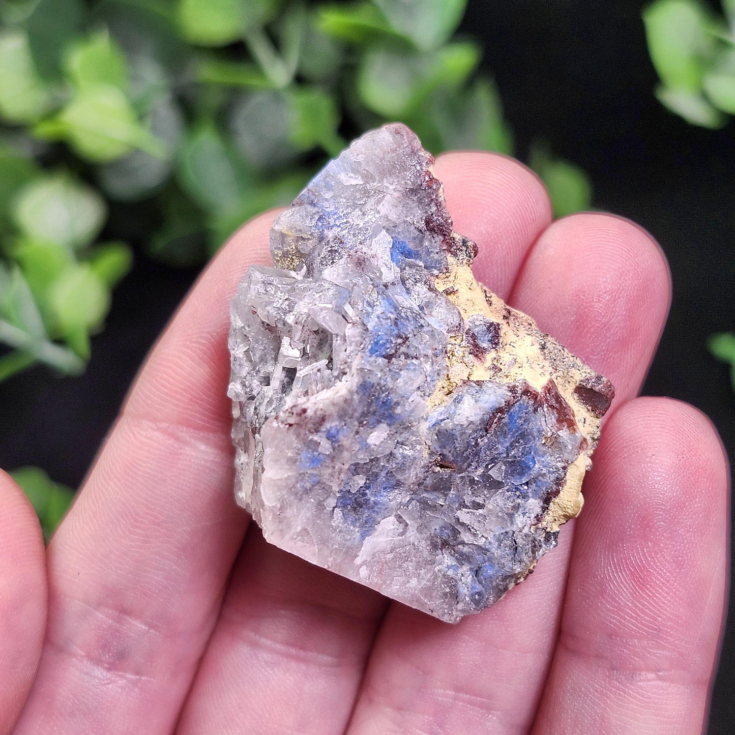 Papagoite Quartz Crystal