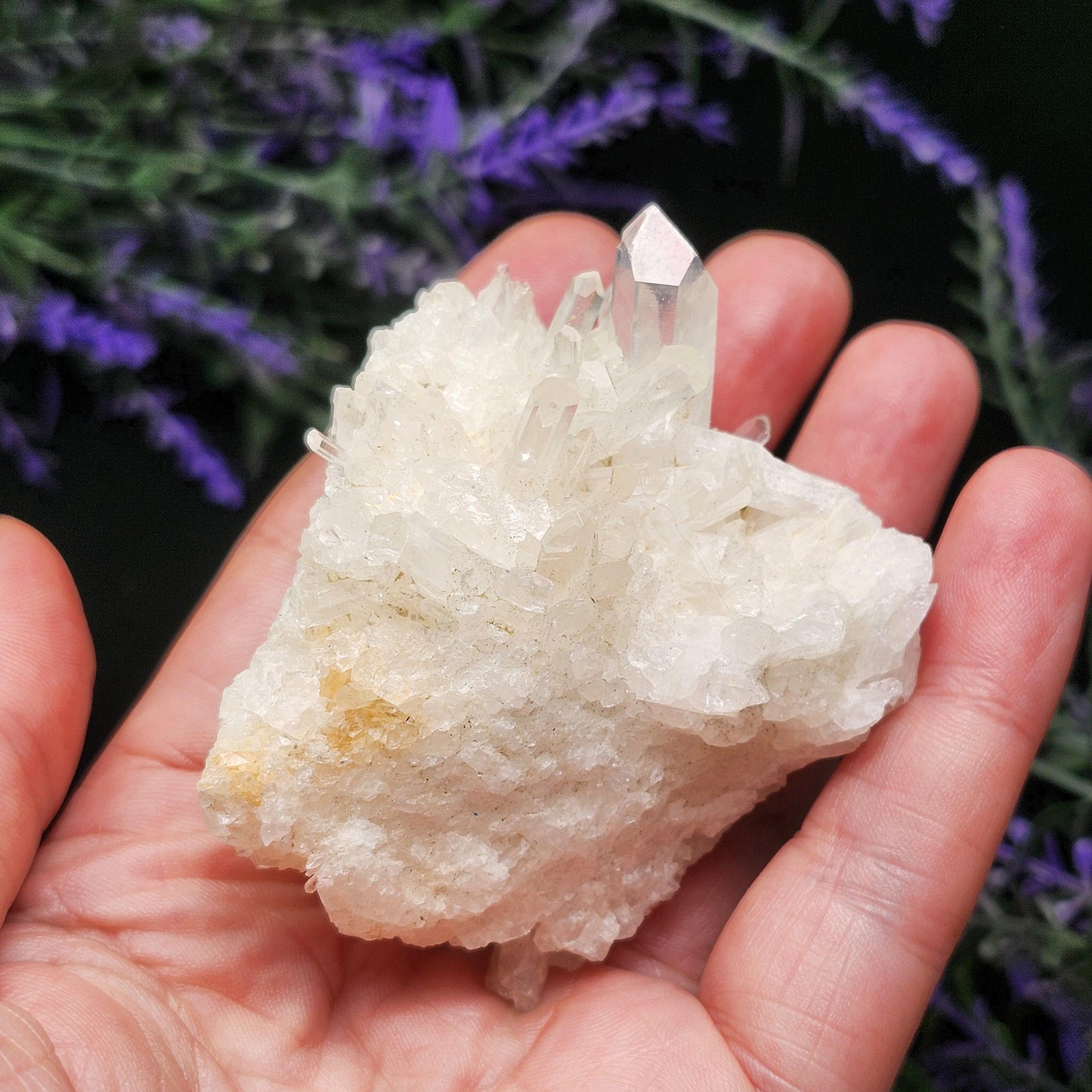 Lemurian Quartz Cluster 109g