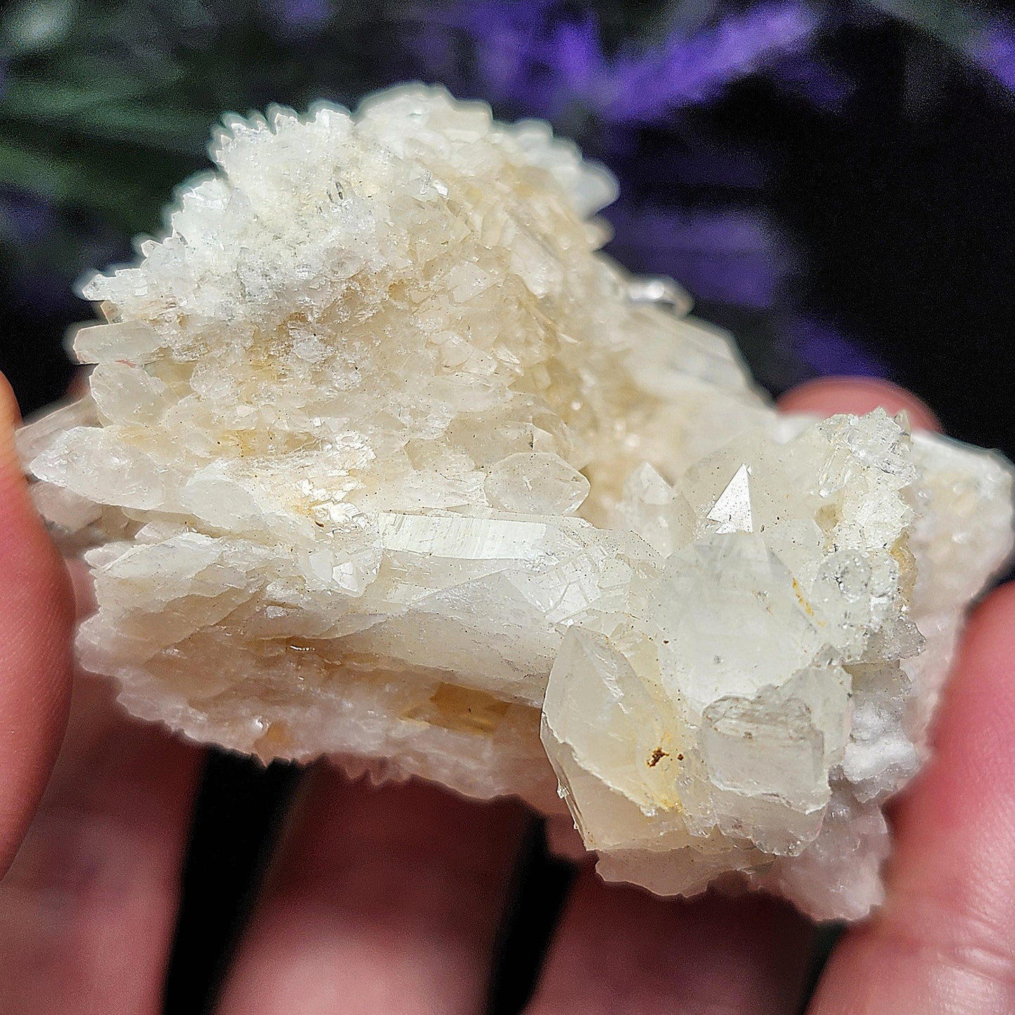 Lemurian Quartz Cluster 93g