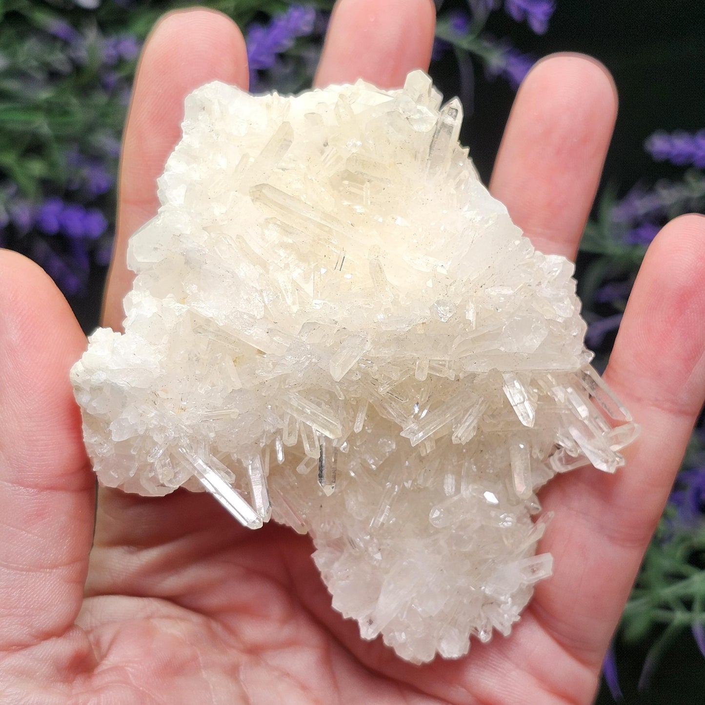 Lemurian Quartz Cluster 205g