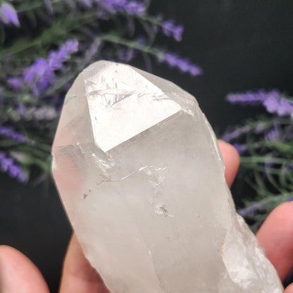 Lemurian Quartz Crystal 304g