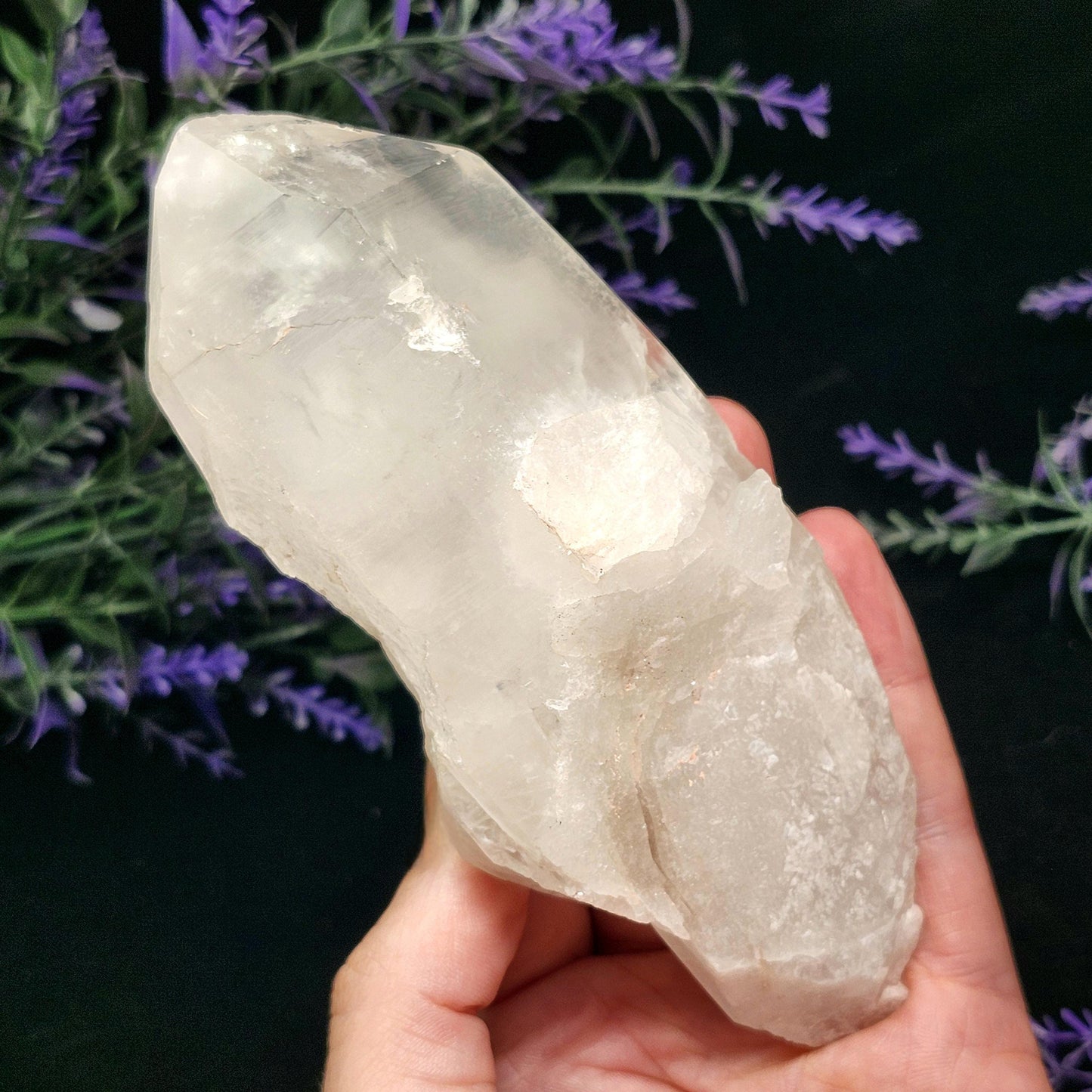 Lemurian Quartz Crystal 304g
