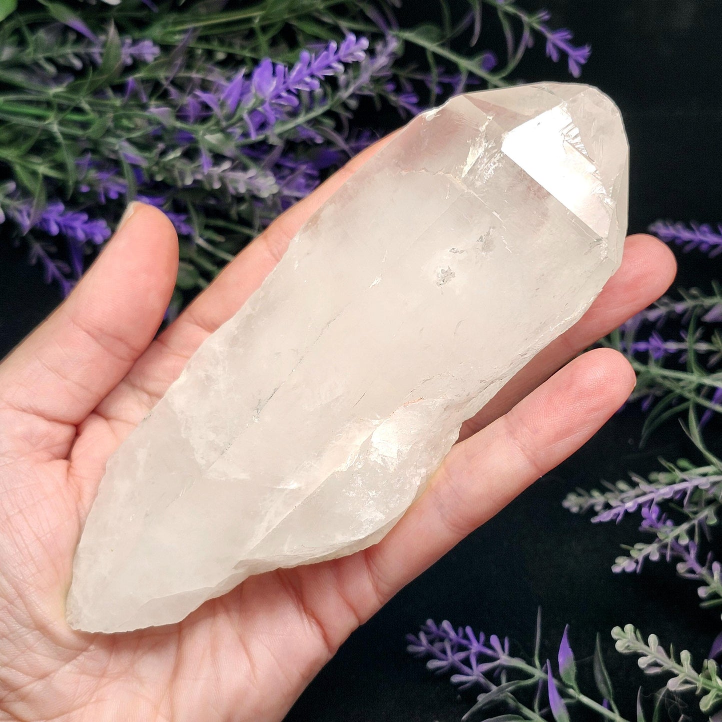 Lemurian Quartz Crystal 304g