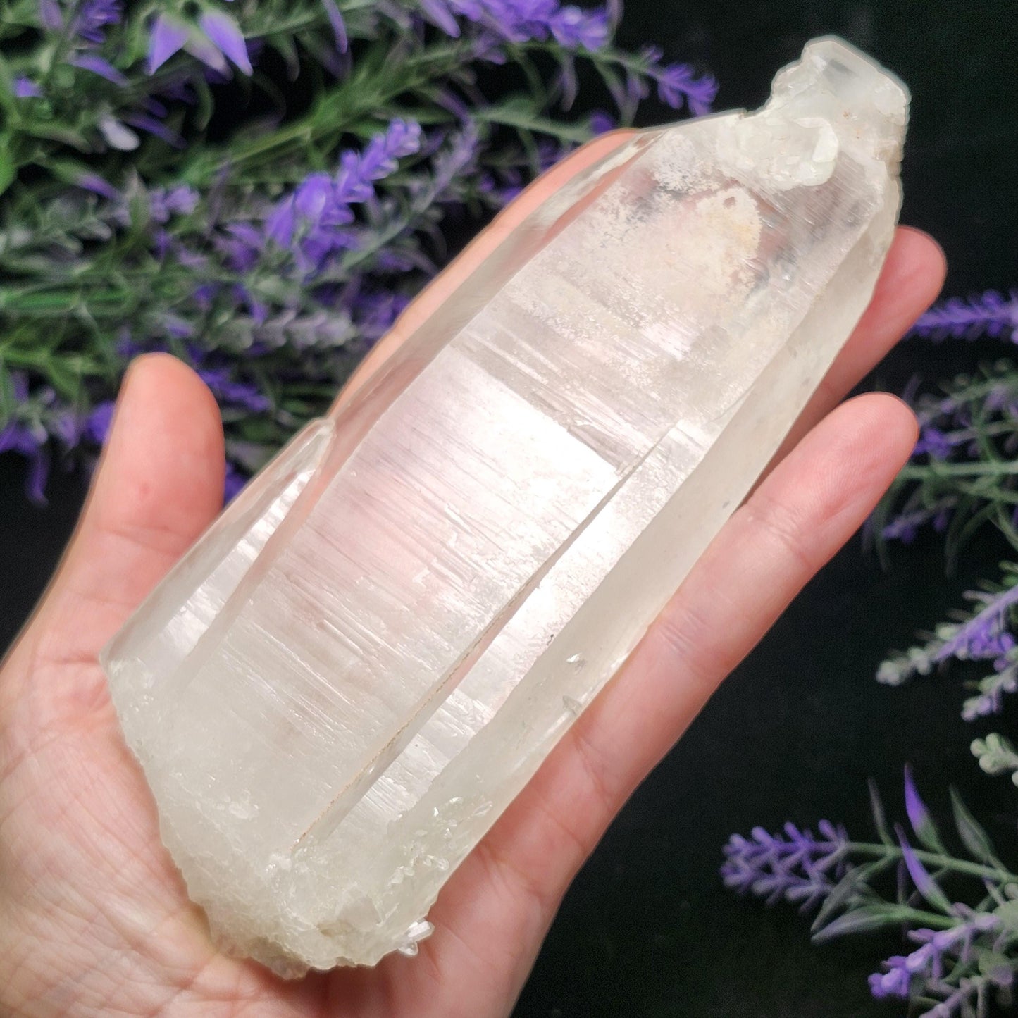 Lemurian Quartz Crystal (371 grams)
