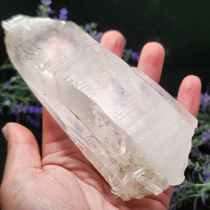 Lemurian Quartz Crystal (371 grams)