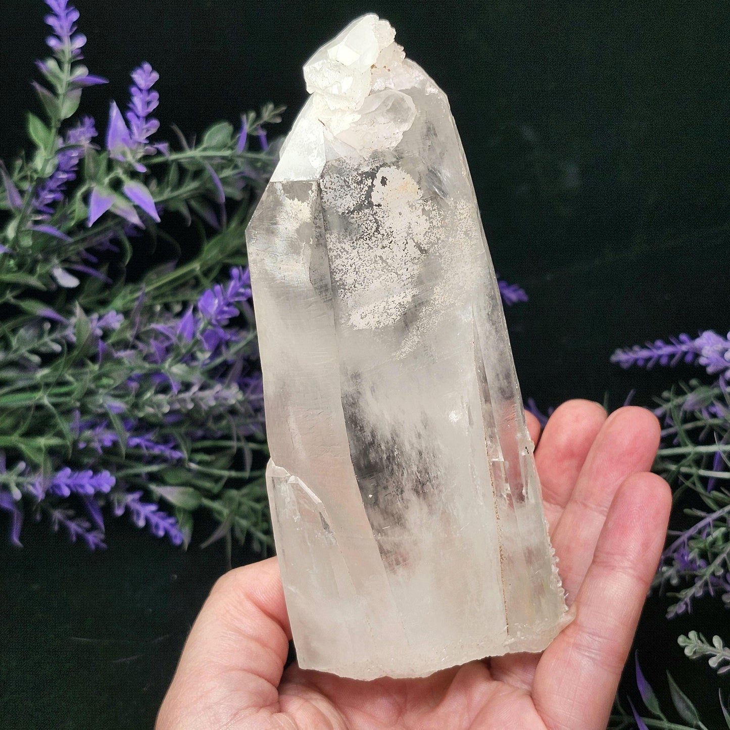 Lemurian Quartz Crystal (371 grams)