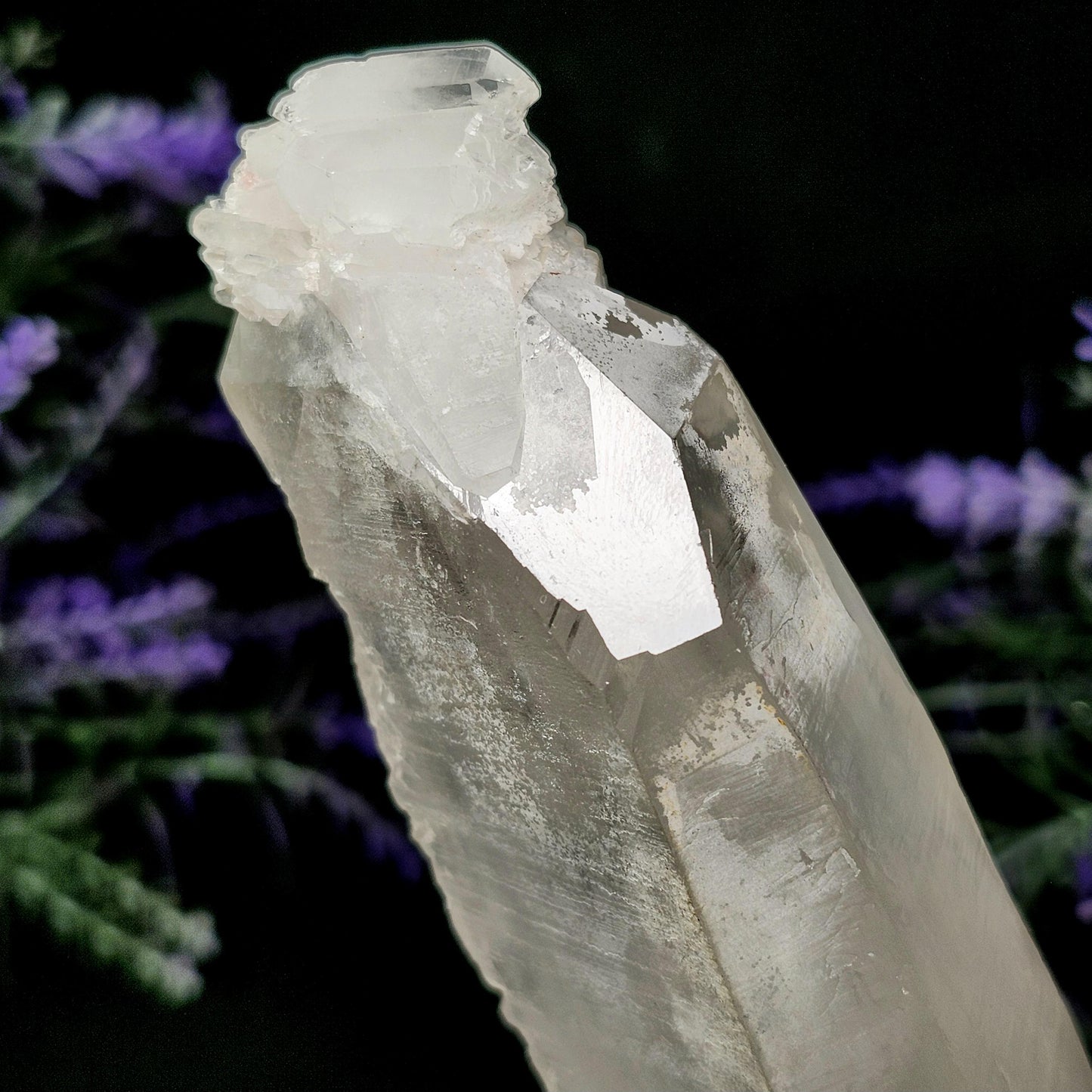 Lemurian Quartz Crystal (371 grams)