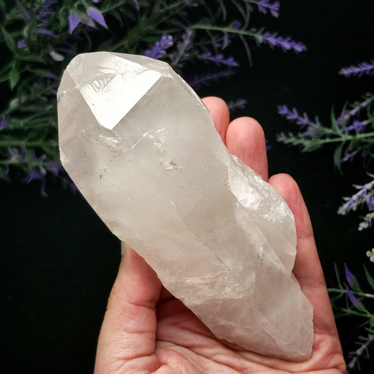 Lemurian Quartz Crystal 304g
