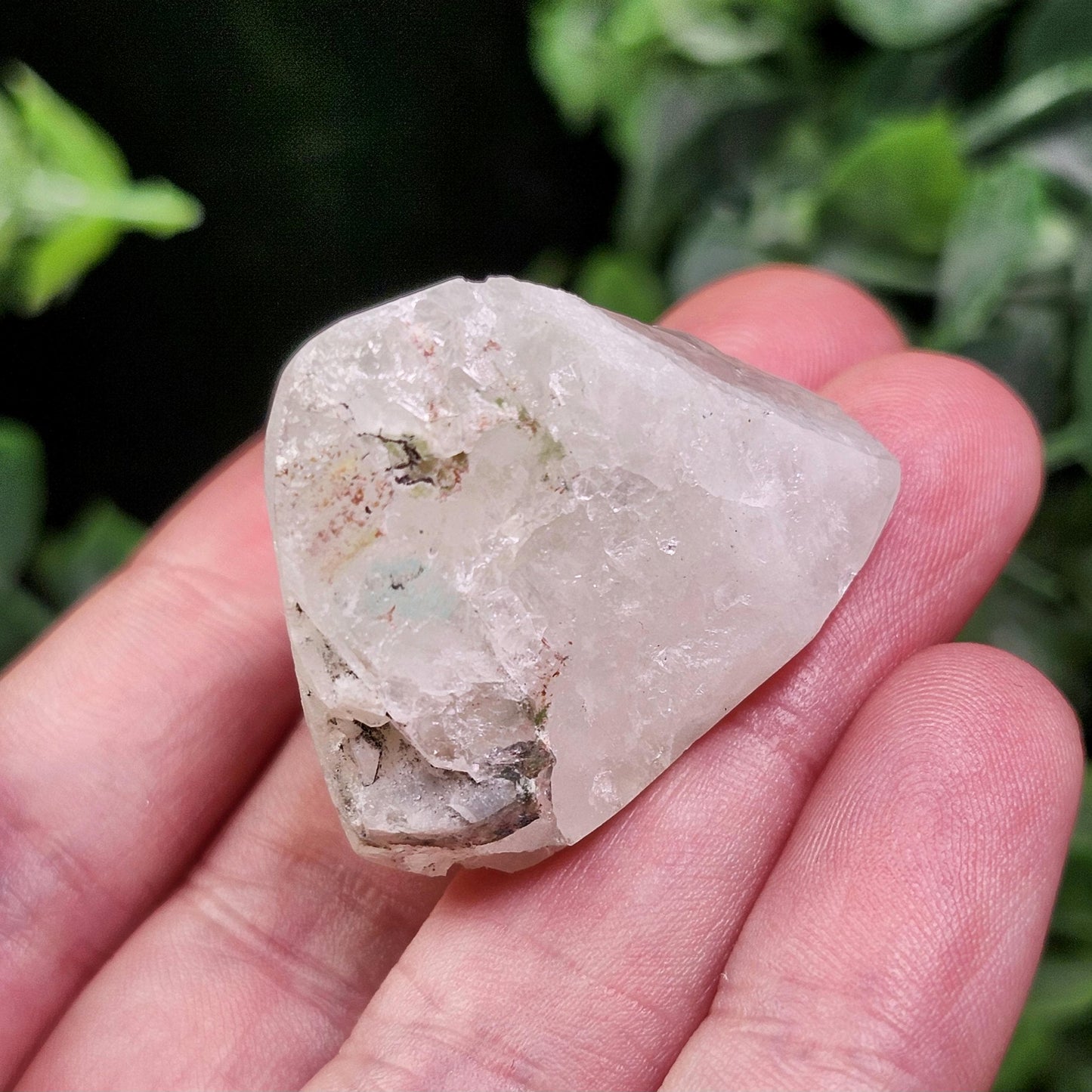 Ajoite Quartz Crystal