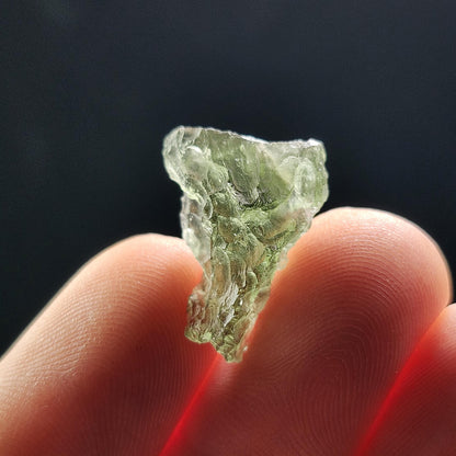 Moldavite with Natural HOLE