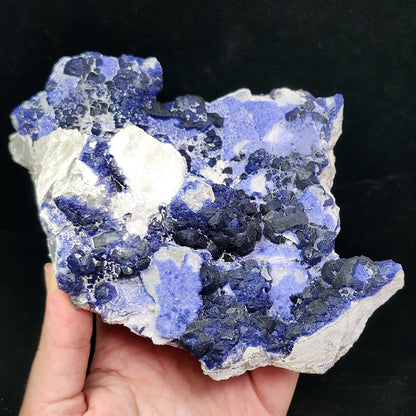HUGE Blue Fluorite Specimen 1.6lbs