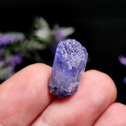 Tanzanite Etched Terminated Crystal 2.4g