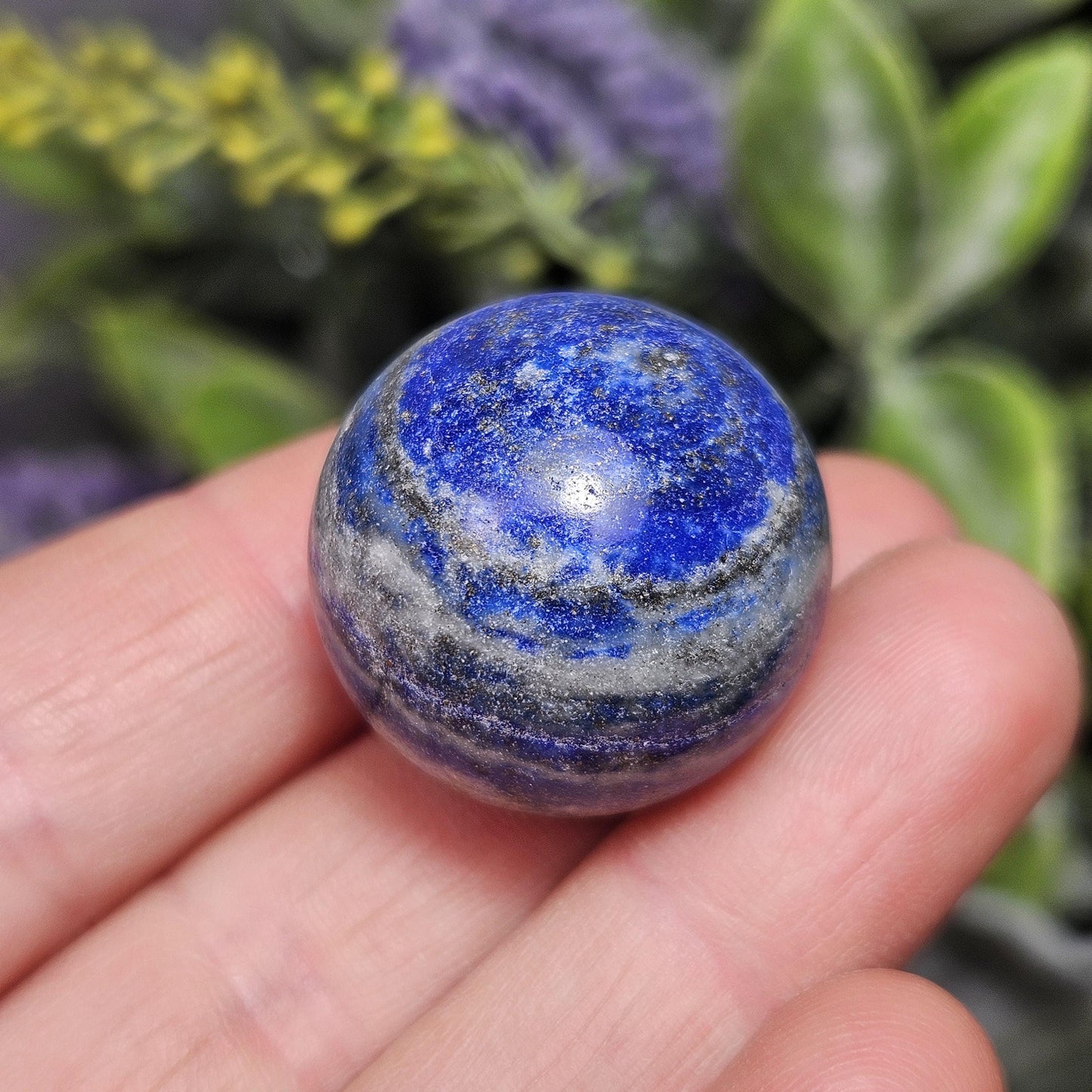 Lapis Lazuli AA Crystal Sphere