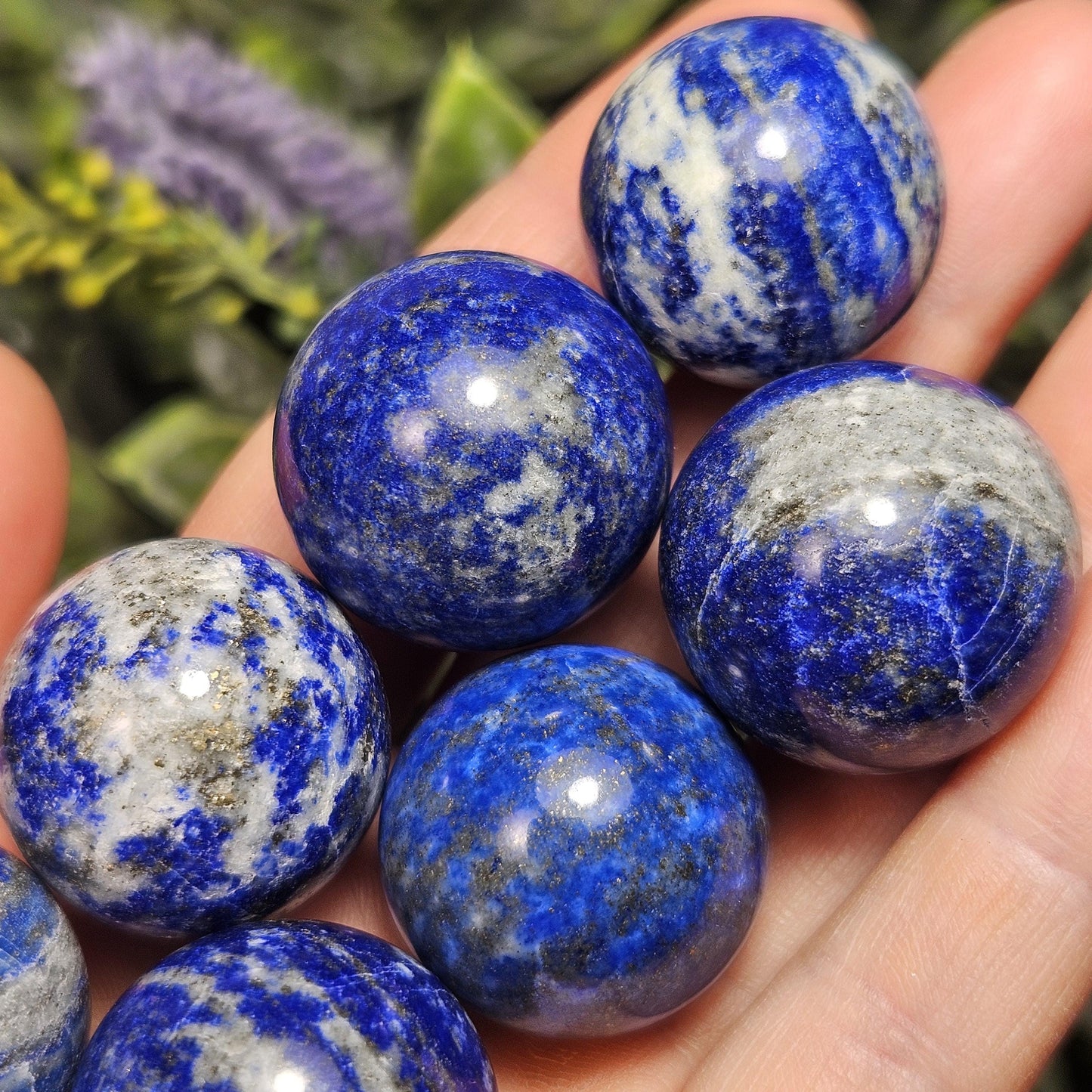 Lapis Lazuli AA Crystal Sphere