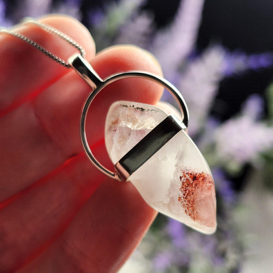 Red Phantom Quartz Pendant