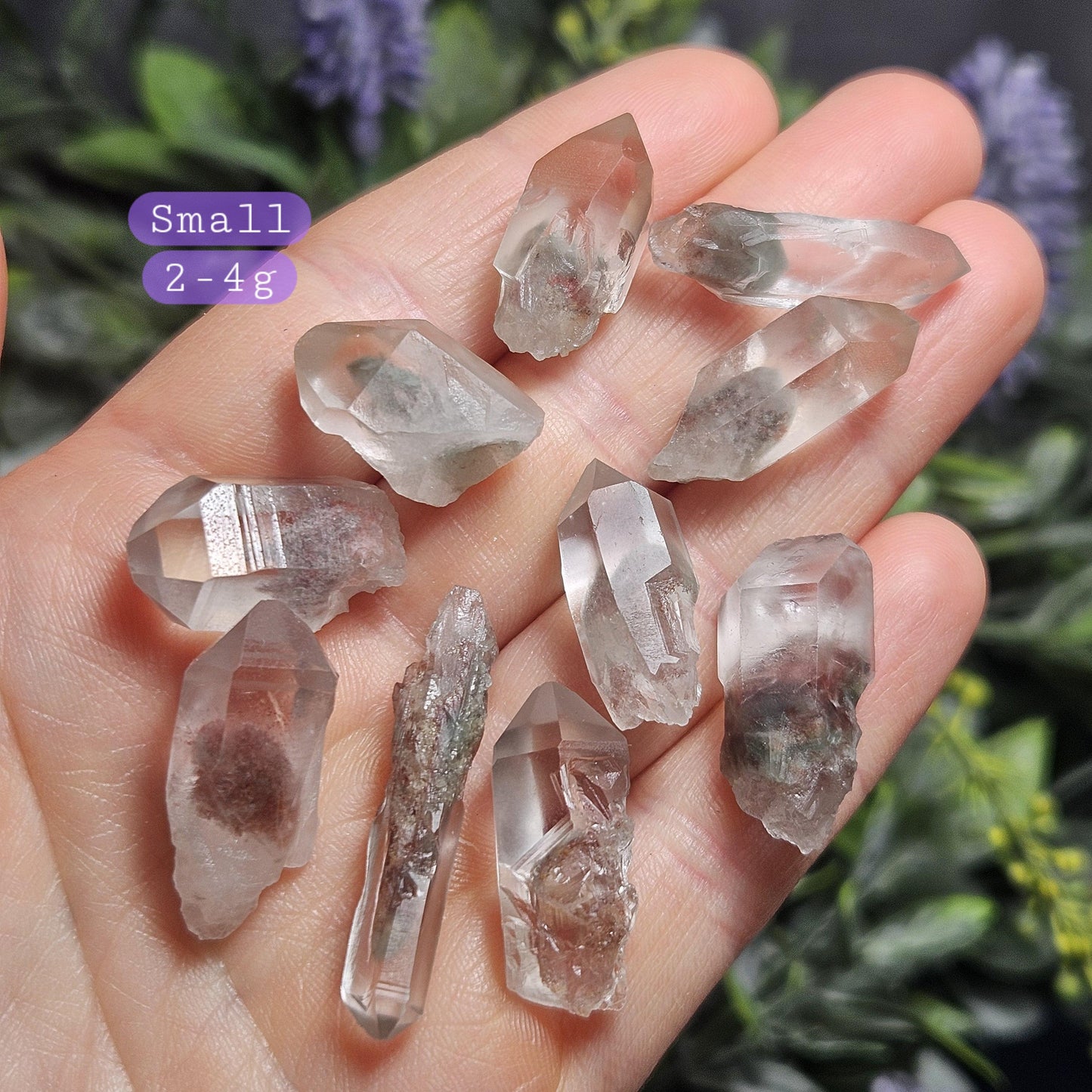 Garden Lemurian Phantom Quartz