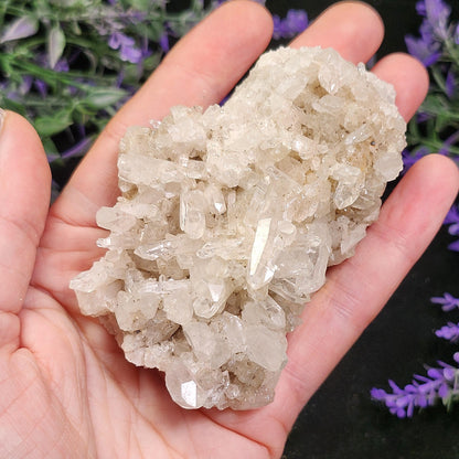 Lemurian Quartz Cluster 129g