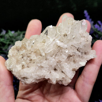 Lemurian Quartz Cluster 129g