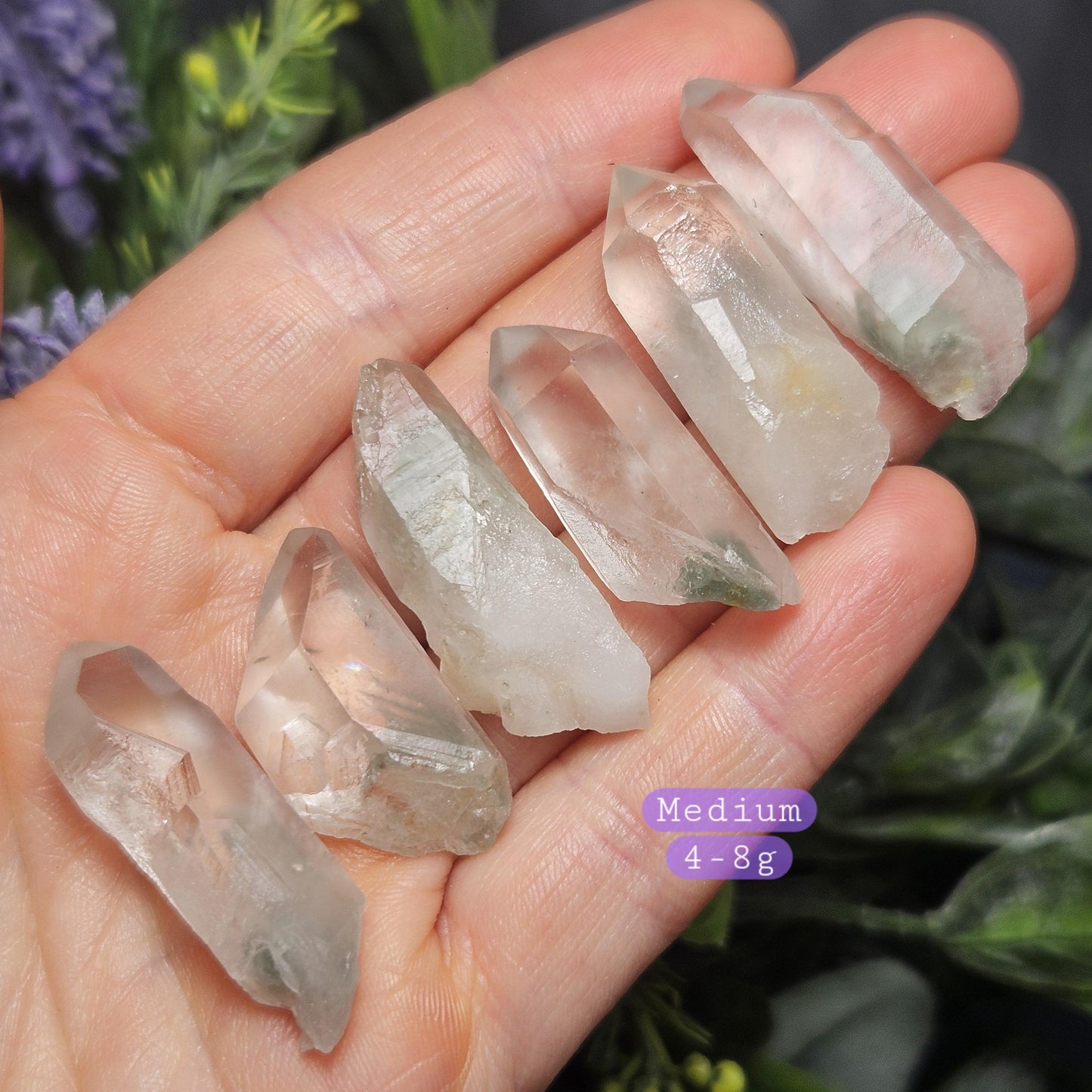 Green Phantom Lemurian Quartz