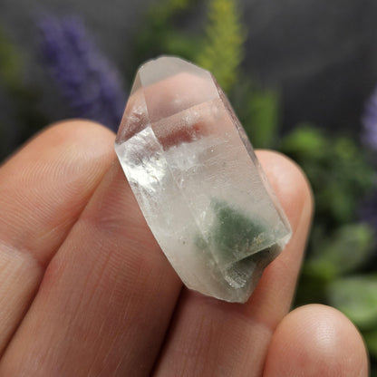 Green Phantom Lemurian Quartz