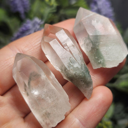 Green Phantom Lemurian Quartz