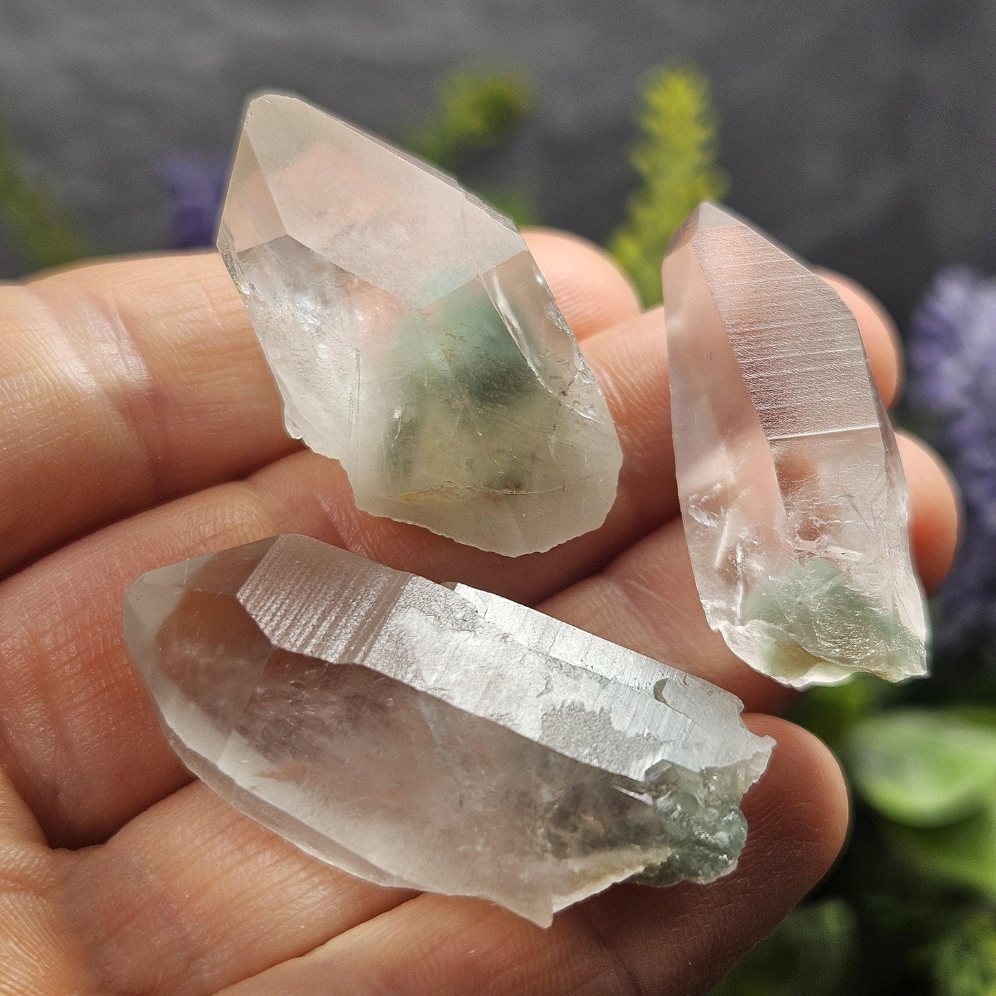 Green Phantom Lemurian Quartz