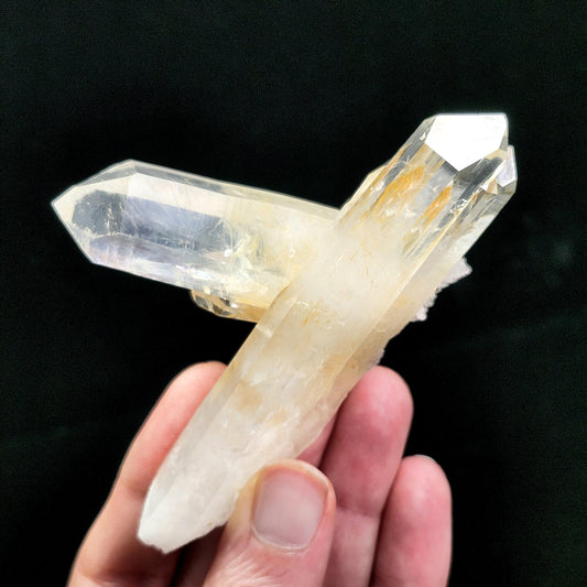 Blue Smoke Lemurian Crystal
