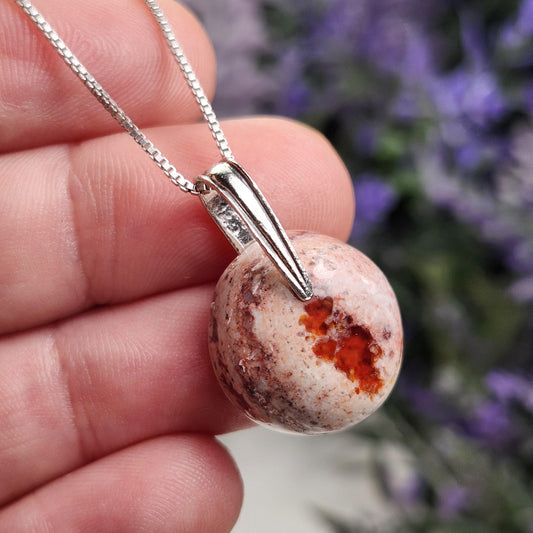 Mexican Fire Opal Pendant