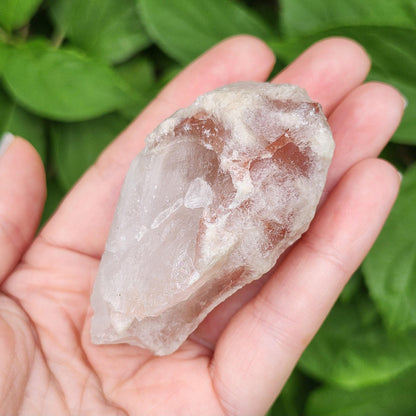 Dreamsicle Pink Lemurian Quartz 118g