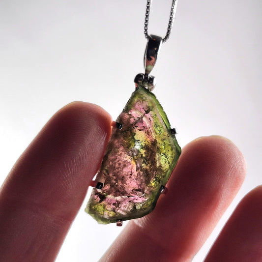 Watermelon Tourmaline Pendant