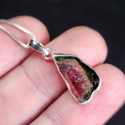 Watermelon Tourmaline Pendant