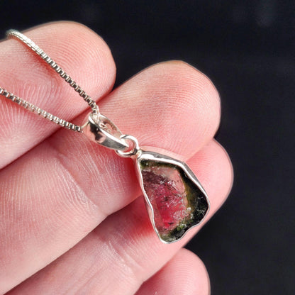 Watermelon Tourmaline Pendant