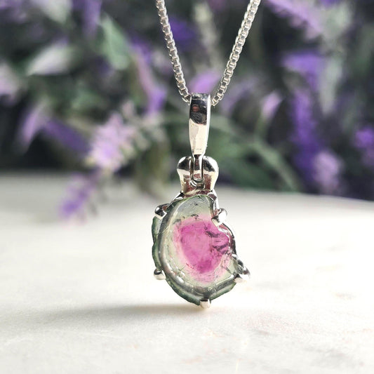 Watermelon Tourmaline Pendant