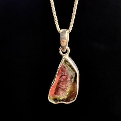 Watermelon Tourmaline Pendant