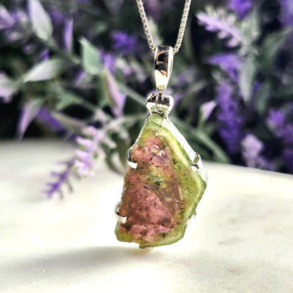 Watermelon Tourmaline Pendant