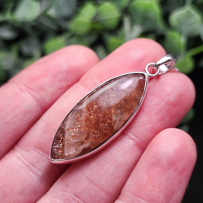 Rainbow Sunstone Pendant