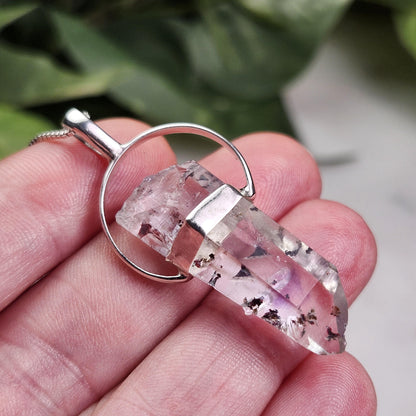Brandberg Quartz Pendant