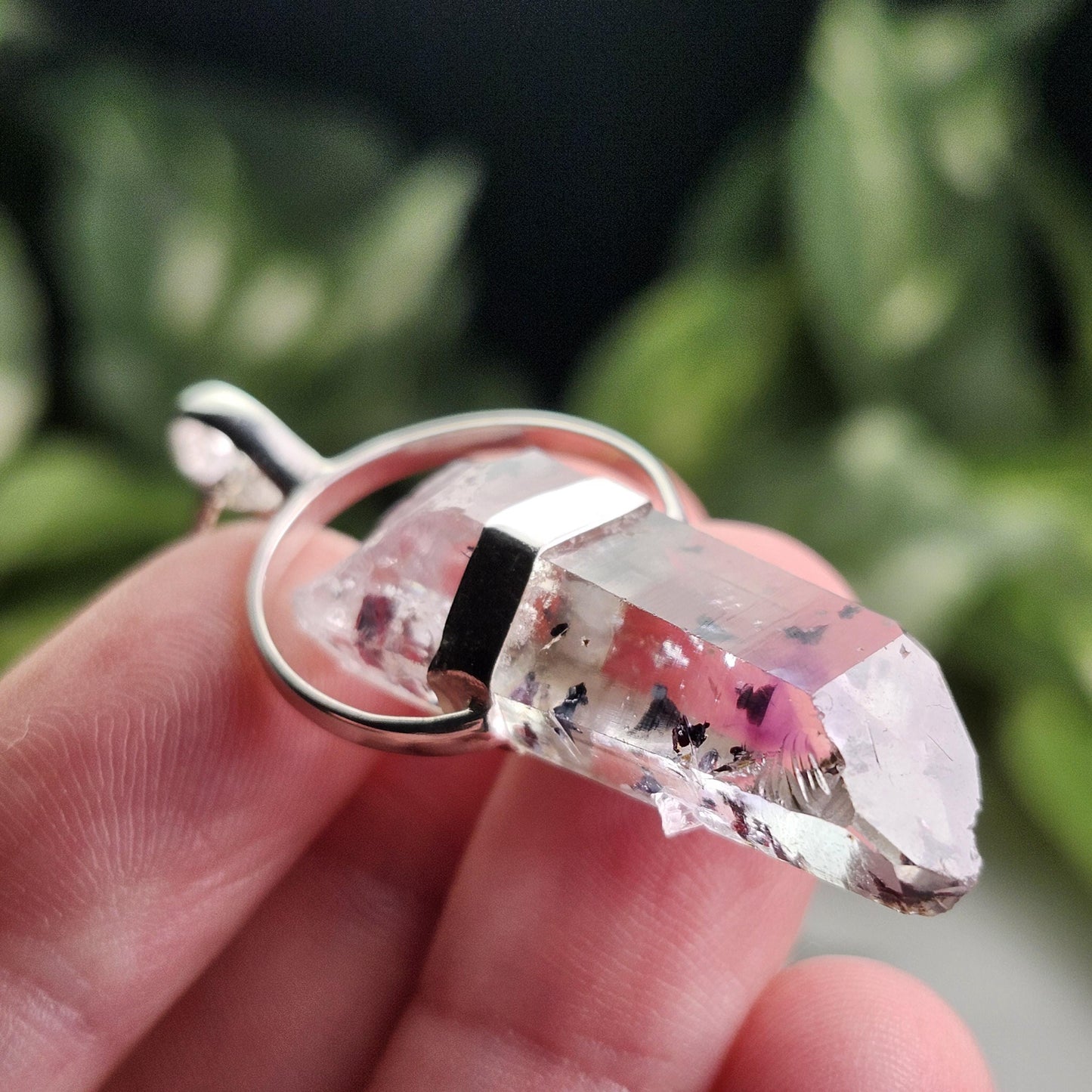 Brandberg Quartz Pendant