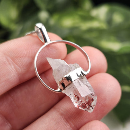 Brandberg Quartz Pendant
