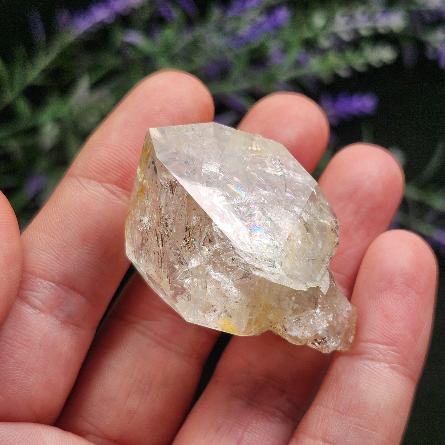 Golden Herkimer Diamond 36g