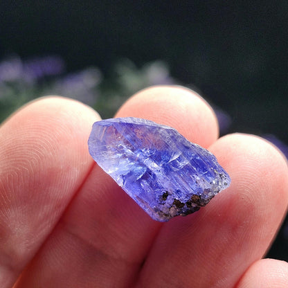 Blue Tanzanite Crystal 2.6g