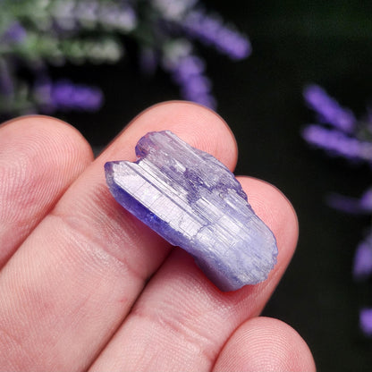 TWINNED Tanzanite Crystal 2.6g Parallel Growth