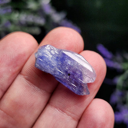 TWINNED Tanzanite Crystal 2.6g Parallel Growth