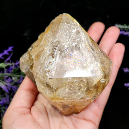 Golden Herkimer Diamond 490g
