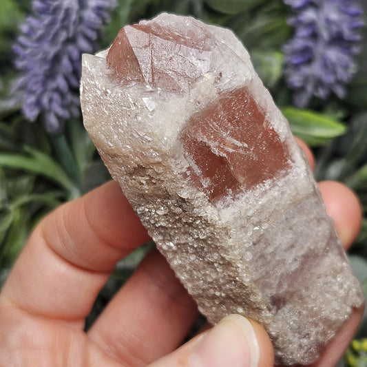 Dreamsicle Pink Lemurian Quartz 114g