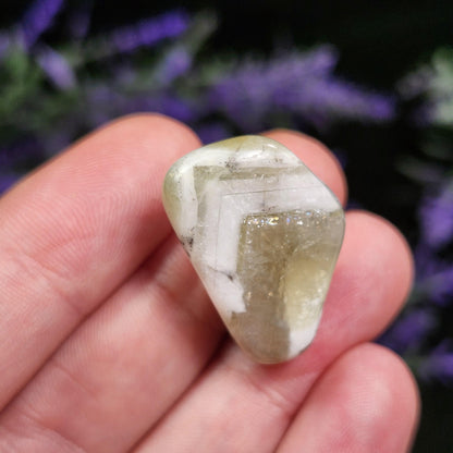 Chevron Prasiolite